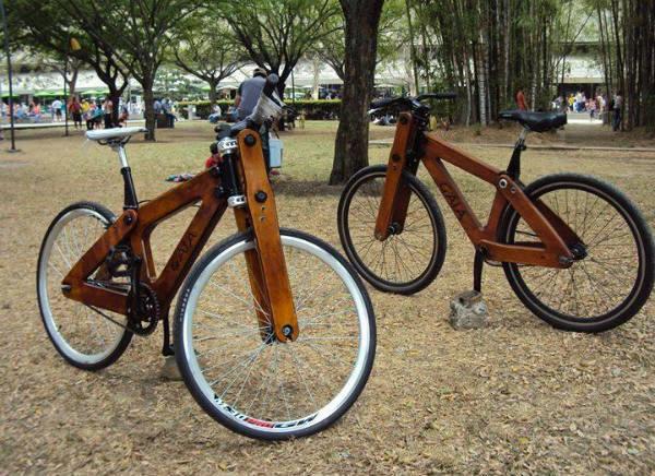 Bicicletas best sale en madera